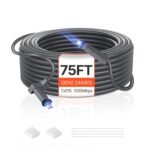 Starlink Gen 2 Cable, 75 FT, 24 AWG Copper Core, Durable Extension Cable for Standard Generation 2, Compatible with Starlink Rectangular Satellite V2, Flexible Wiring for RV, Backyard or Camping - Image 3