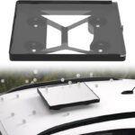 Starlink Mini Mount,Flat Starlink Mini Magnet Car Shield Mount with Protective Cover,for/Car/Rvs/Metal Surface,Black