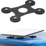 2025 Starlink Mini Car Magnetic Mount, Starlink Mini Magnetic Roof Mount for Truck, Boat, Car Roof, RV Mounting Kit Sleek and Campact Stainless Steel Base