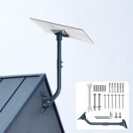 Starlink Gen 3 Adjustable Wall Mounting Kit | Heavy-Duty 2-Way Bracket with Pipe Adapter