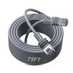 75FT/23M Starlink Gen 3 Replacement Cable - Waterproof Extension/Ethernet Accessory for Starlink Routing Kit & Starlink Mini
