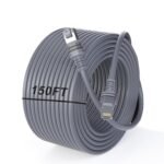 Starlink Cable, 150FT/46M Starlink Gen 3 Cable for Replacement Starlink Cable Routing Kit, Waterproof Starlink Mini/Extension/Ethernet Cable Accessories