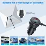 3-in-1 Starlink Mini Cable 10ft/3m, High Speed Charging USB C/USB A Ports, 12-48V Starlink mini car Charger to DC Cable Waterproof Accessorys - Image 2