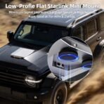 Starlink Mini Magnetic Roof Mount Kit, 200 LBS Strong Magnet Mount with Protective Cover, Weatherproof Vehicle Mount for Car, RV, Truck & Travel Trailer - Image 2