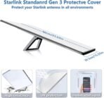 Starlink gen 3 Standard Protector, Protective Shell for Starlink gen 3 Dish,Clear Polycarbonate Shock Resistant for Starlink Accessory Anti-Drop for Your Starlink gen 3 Safeguard from Hails and Rocks - Image 3