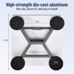 Starlink Mini Magnetic Car Mount, Quick Release Flat Roof Mounting Kit, 2-Inch Low-Profile Design, Aluminum Alloy, Portable, Durable & Weather-Resistant, for RV, Van, Truck, Boat & Yacht - Image 3