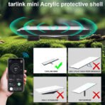 Starlink Mini Mount,Flat Starlink Mini Magnet Car Shield Mount with Protective Cover,for/Car/Rvs/Metal Surface,Black - Image 3