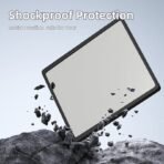 Starlink Mini Case, Mini Protective Cover Liquid Silicone Case for Starlink Satellite Dish, Accessories for Starlink Portable Protective Cover Shell with Black Sticker - Image 3