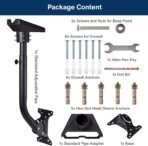 Adjustable Starlink Gen 3 Mount with Extendable Pipe, 30 Inch Starlink Pole Mount, Starlink Pivot Mounting Kit Compatible with Starlink Standard Dish, V3 Kickstand Dishy for Wall/Roof - Image 2