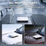 Starlink Mini Magnetic Roof Mount Kit, 200 LBS Strong Magnet Mount with Protective Cover, Weatherproof Vehicle Mount for Car, RV, Truck & Travel Trailer - Image 4