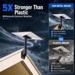 360° Adjustable Mount for Starlink Gen 3 V3/4/4X Standard Dish | Wall Roof Pole Mounting Kit - Image 4