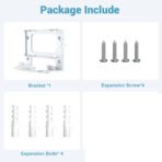 Starlink Gen 3 Router Wall Mount | All-in-One Bracket for V3 Mesh Router & Gen3 Power Supply - Image 5