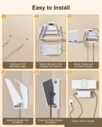 Starlink Gen 3 Router Wall Mount Kit | 2-in-1 Bracket for Router & Power Supply - Image 5