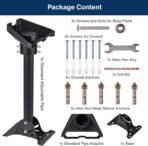 Starlink Mount, Starlink Mounting Kit, Starlink Roof Mount, Starlink Gen 3 Mount, Starlink Mount Gen 3, Starlink Gen 3 Roof Mount, Starlink Pivot Mount, Starlink Standard Mount, V3 Mount Black - Image 4