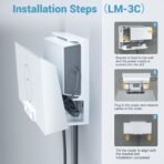 Starlink Gen 3 Router Wall Mount | All-in-One Bracket for V3 Mesh Router & Gen3 Power Supply - Image 6