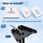 360° Adjustable Mount for Starlink Gen 3 V3/4/4X Standard Dish | Wall Roof Pole Mounting Kit - Image 6