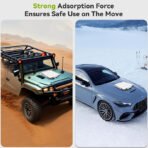 Starlink Mini Magnetic Mount Base, Heavy-Duty Suction Cup Car Roof Mount Kit, Universal Accessories for Truck, RV, Flat Rack, Sunroof & Boat, Stable for Camping, High-Speed & Extreme Conditions - Image 7