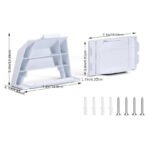 Starlink Gen 3 Router Wall Mount, V3 Standard & High Performance Dishy Bracket with Power Supply Mount Kit - Image 7