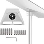 Pipe Adapter for Starlink Gen 3,V3 Pole Mounting Kit,Fit for Starlink Standard Dish, V3 Kickstand Dishy,Compatible with 1.25-2.1 inch Pipe