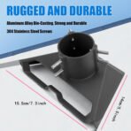 Starlink Gen 3 Pipe Adapter, Pole Mount Adapter Mounting Kit, Compatible with STARLINK Standard Dish, V3 Kickstand Dishy, Pipe Not Included - Image 3