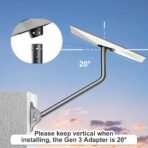 Starlink Gen 3 Mount, Adjustable Wall & Roof Mounting Kit, Compatible with Starlink Gen 3 Standard Dish - Image 2
