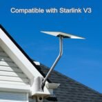 Starlink Gen 3 Mount, Adjustable Wall & Roof Mounting Kit, Compatible with Starlink Gen 3 Standard Dish - Image 3