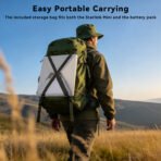 Starlink Mini Battery Pack 99Wh 21700mAh Portable Charger | Air Travel Safe, IP65 Waterproof, 5H Runtime & Pass-Through Charging - Image 7